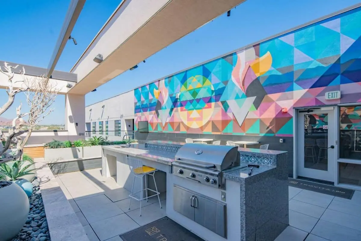 Charming 1Bd - Pool, Gym, Parking, W-D - Sleeps 4 Apartment Tempe 0*,